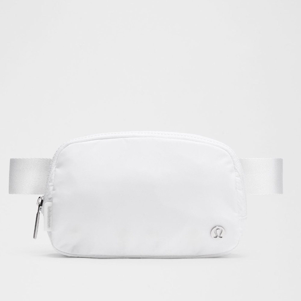 White Lululemon Belt Bag